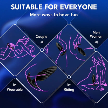 Premium 4-Piece Silicone Anal Training Plug Set for Beginners and Advanced Users