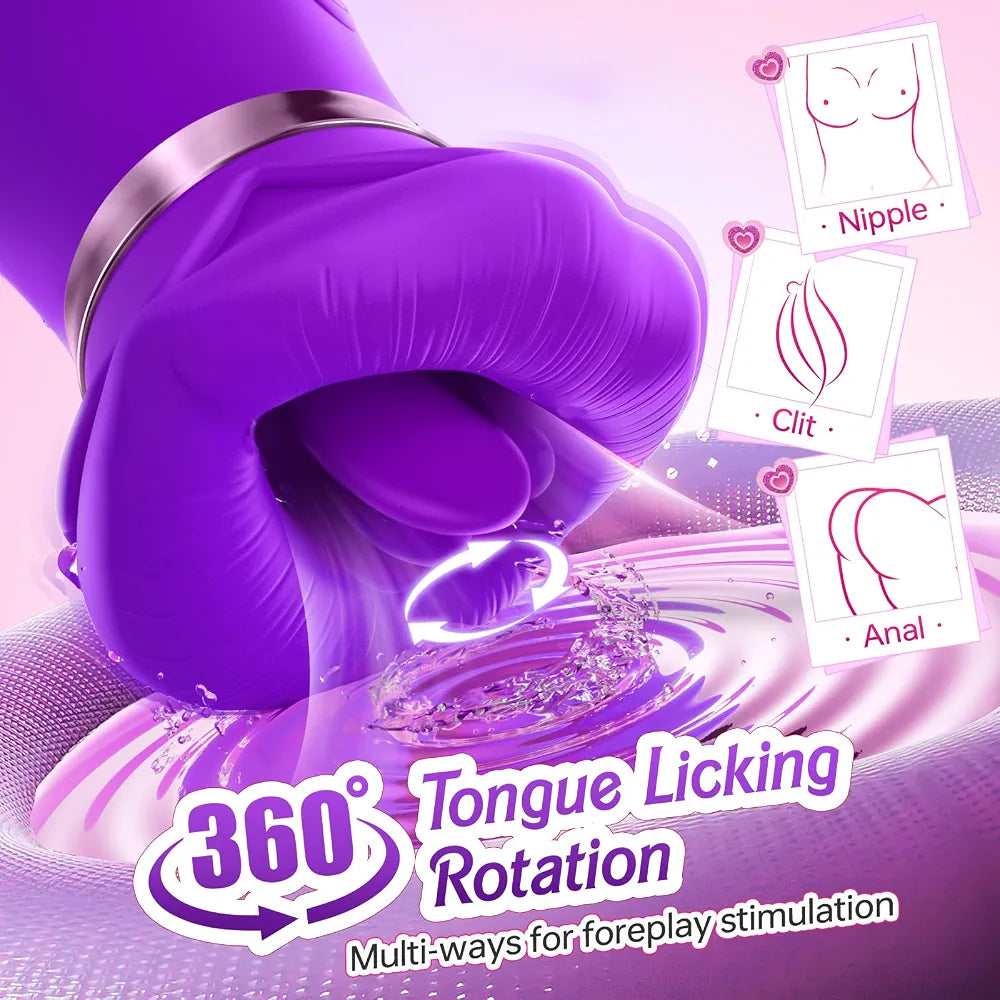 Premium Ergonomic Silicone Vibrator for Women - Discreet and Waterproof