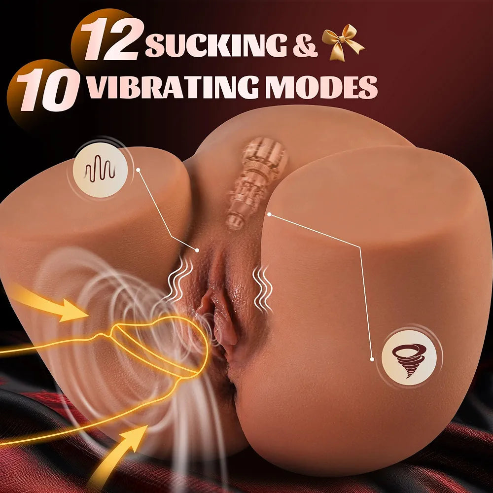 Automatic 9.5lb Electric Male Masturbator with Sucking and Vibration Functions