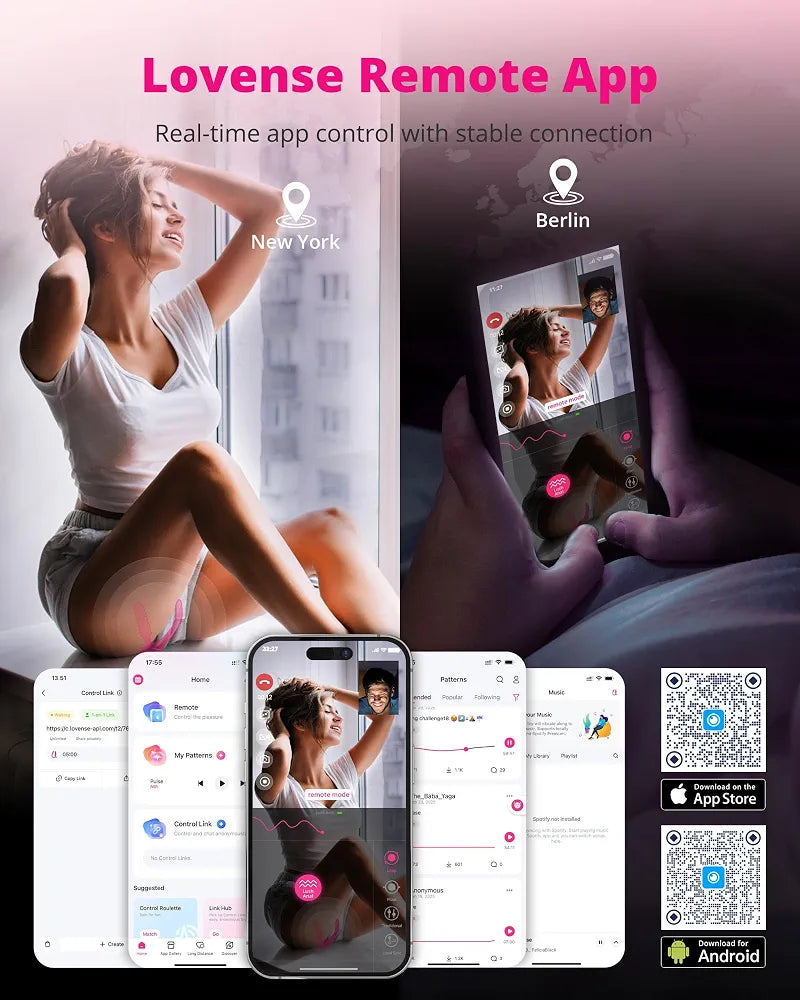 Lush 3 App-Controlled Waterproof Anal Vibrator with LED