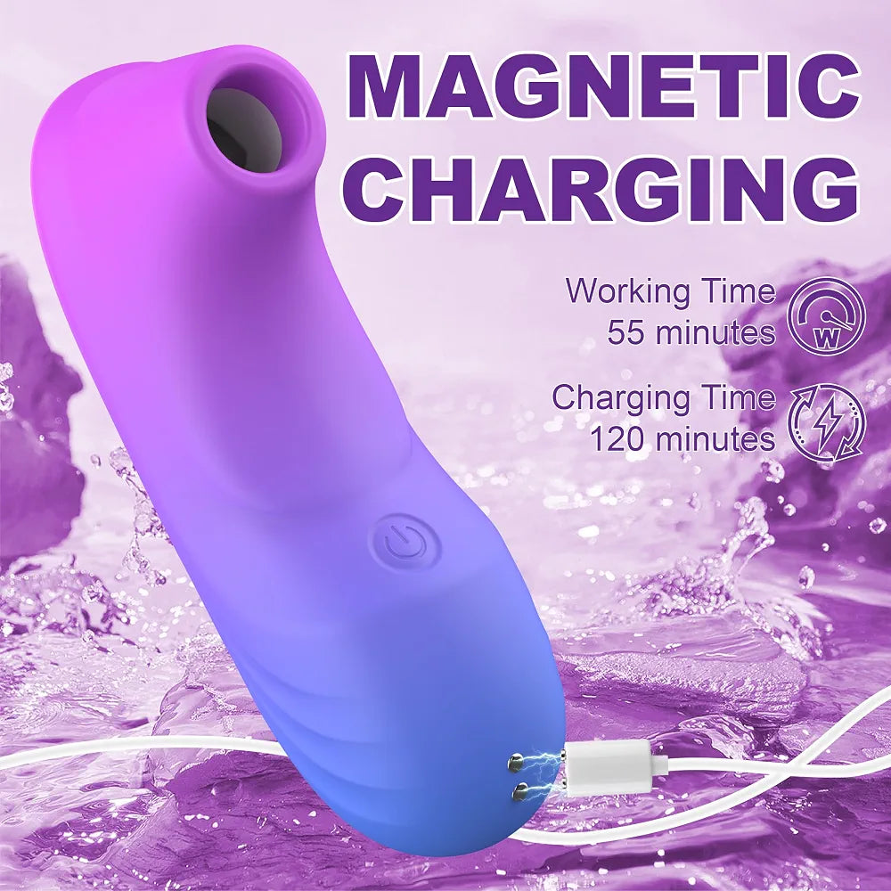 10-Mode Clitoral and Nipple Suction Stimulator for Women