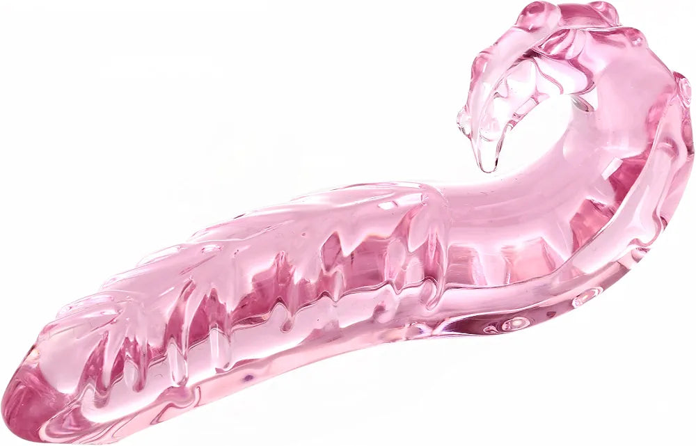 Premium Handcrafted Borosilicate Crystal Glass Pleasure Wand Massager
