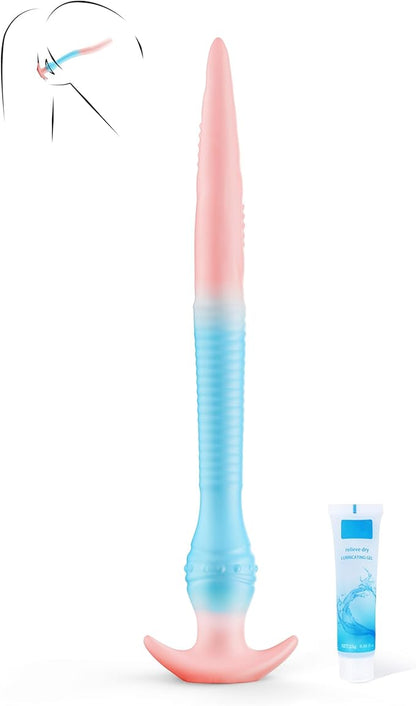 22-Inch Extra Long Silicone Anal Dildo and Prostate Massager for Advanced Anal Training