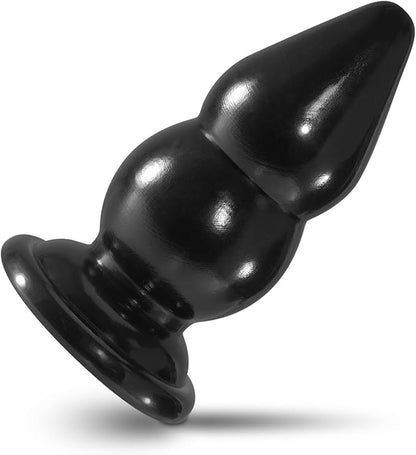 Premium Extra-Large Silicone Anal Training Beads with Suction Base
