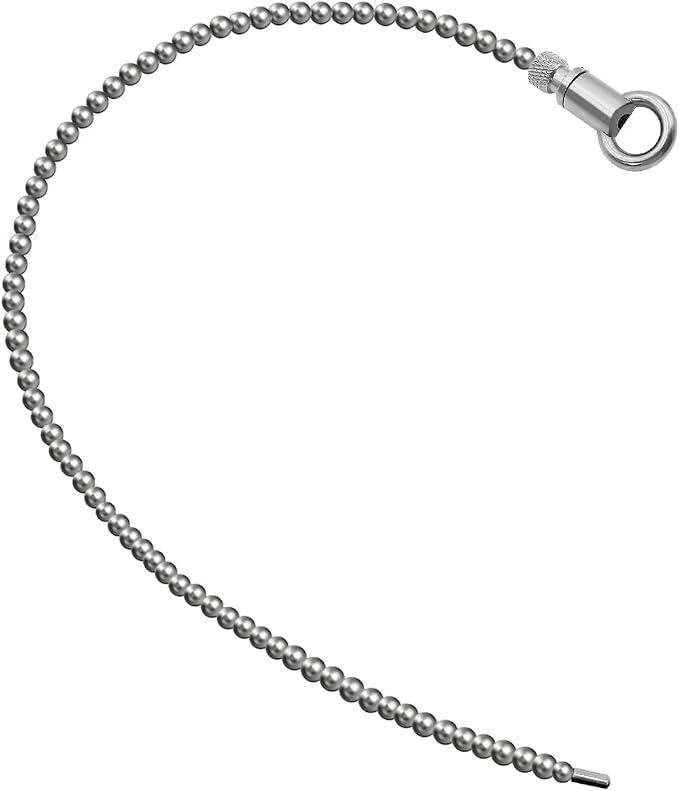 19.69-Inch Stainless Steel Smooth Urethral Sounding Dilator and Stretching Rod