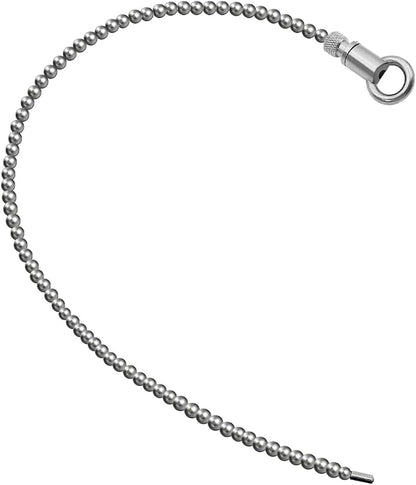 19.69-Inch Stainless Steel Smooth Urethral Sounding Dilator and Stretching Rod