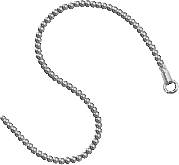 19.69-Inch Stainless Steel Smooth Urethral Sounding Dilator and Stretching Rod