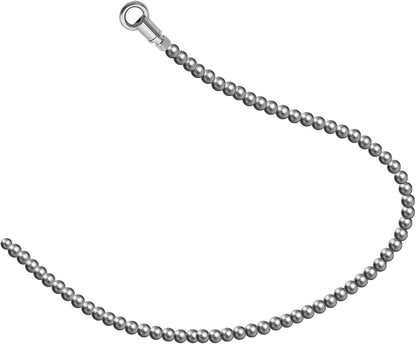 19.69-Inch Stainless Steel Smooth Urethral Sounding Dilator and Stretching Rod