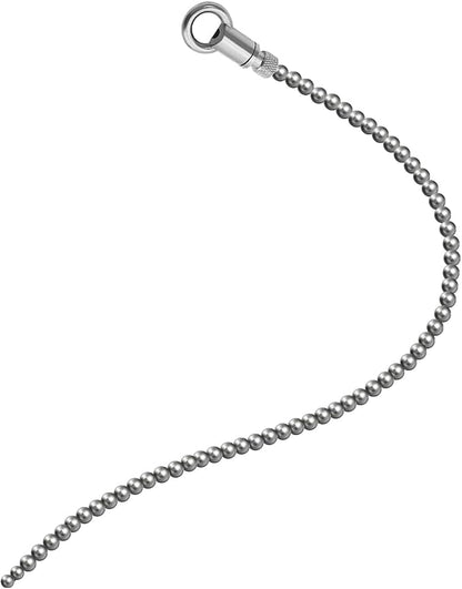 19.69-Inch Stainless Steel Smooth Urethral Sounding Dilator and Stretching Rod