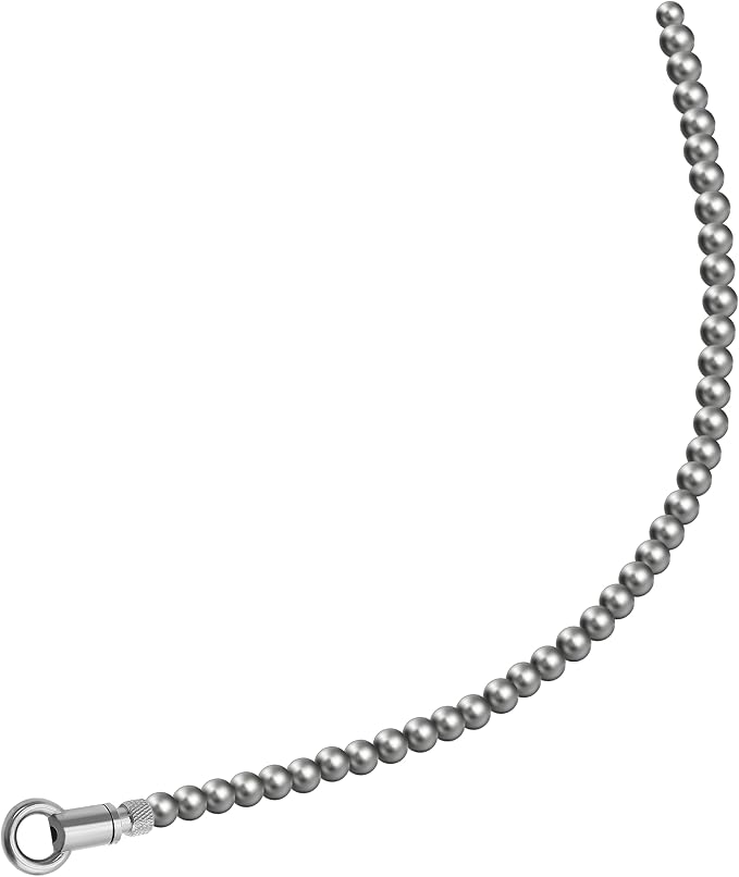 19.69-Inch Stainless Steel Smooth Urethral Sounding Dilator and Stretching Rod