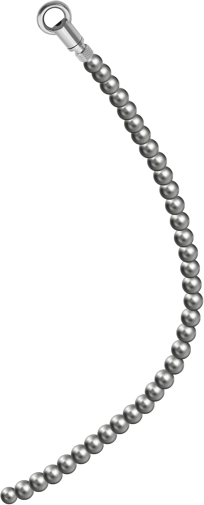 19.69-Inch Stainless Steel Smooth Urethral Sounding Dilator and Stretching Rod