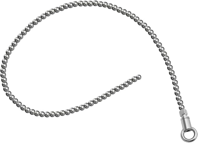19.69-Inch Stainless Steel Smooth Urethral Sounding Dilator and Stretching Rod