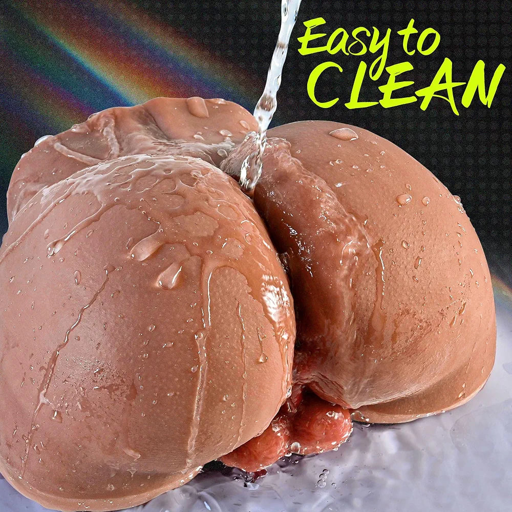 Realistic 7LB Male Masturbator with Lifelike Bubble Butt and Tight Anus for Anal Play