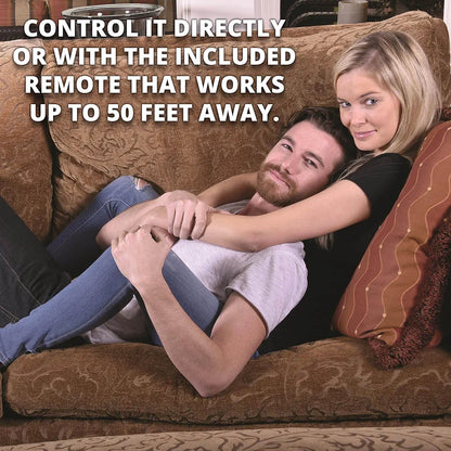 Adam & Eve Rechargeable Realistic Thrusting Dildo with Remote Control and Suction Base
