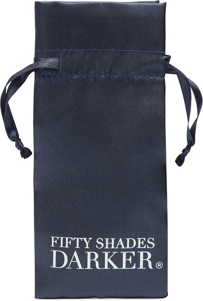 Weighted Silicone-Tipped Nipple Clamps with Connecting Chain and Storage Pouch