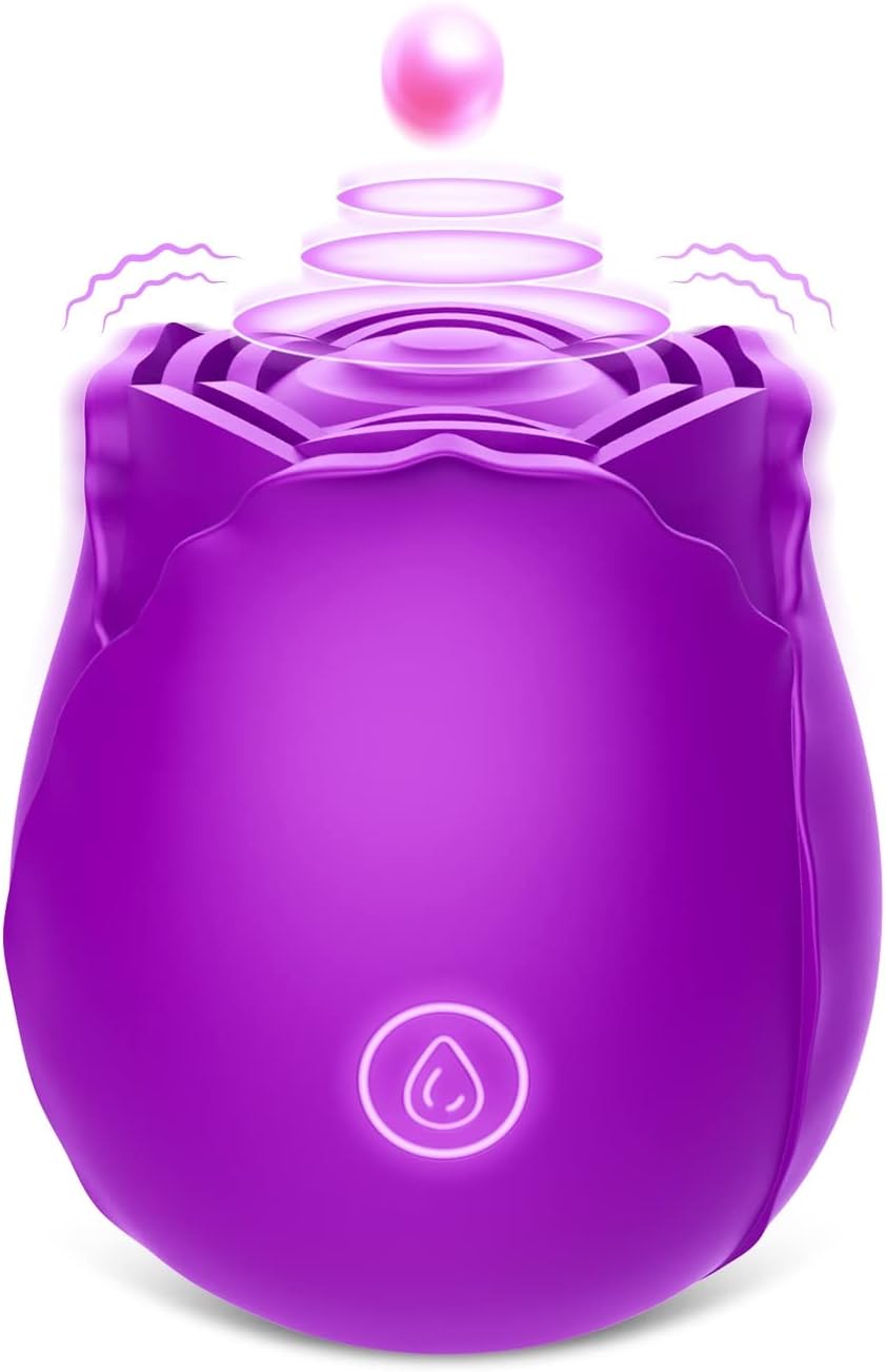 Vlatne 7-Mode Tapping Clitoral and Nipple Vibrator - Purple
