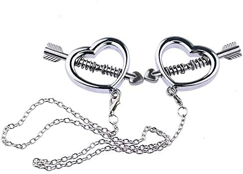 Adjustable Stainless Steel Non-Piercing Nipple Clamps for Women