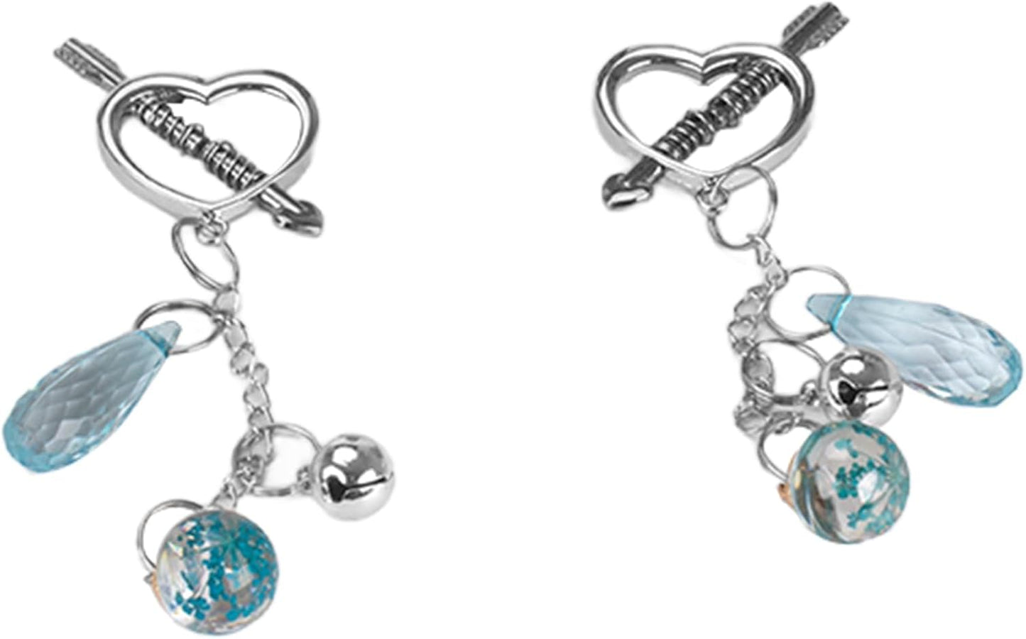 Adjustable Stainless Steel Non-Piercing Nipple Clamps for Women