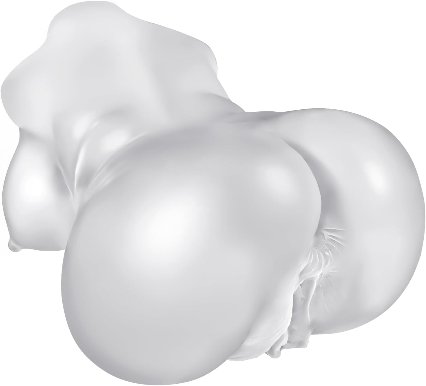 Realistic Dual-Channel Male Masturbator with Textured Vagina and Anal Simulation