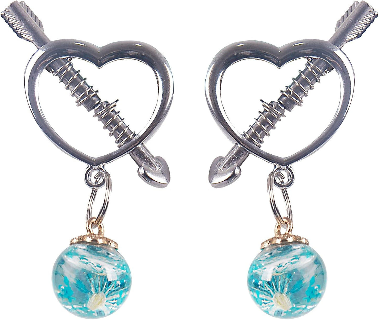 Adjustable Stainless Steel Non-Piercing Nipple Clamps for Women