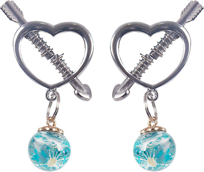 Adjustable Stainless Steel Non-Piercing Nipple Clamps for Women
