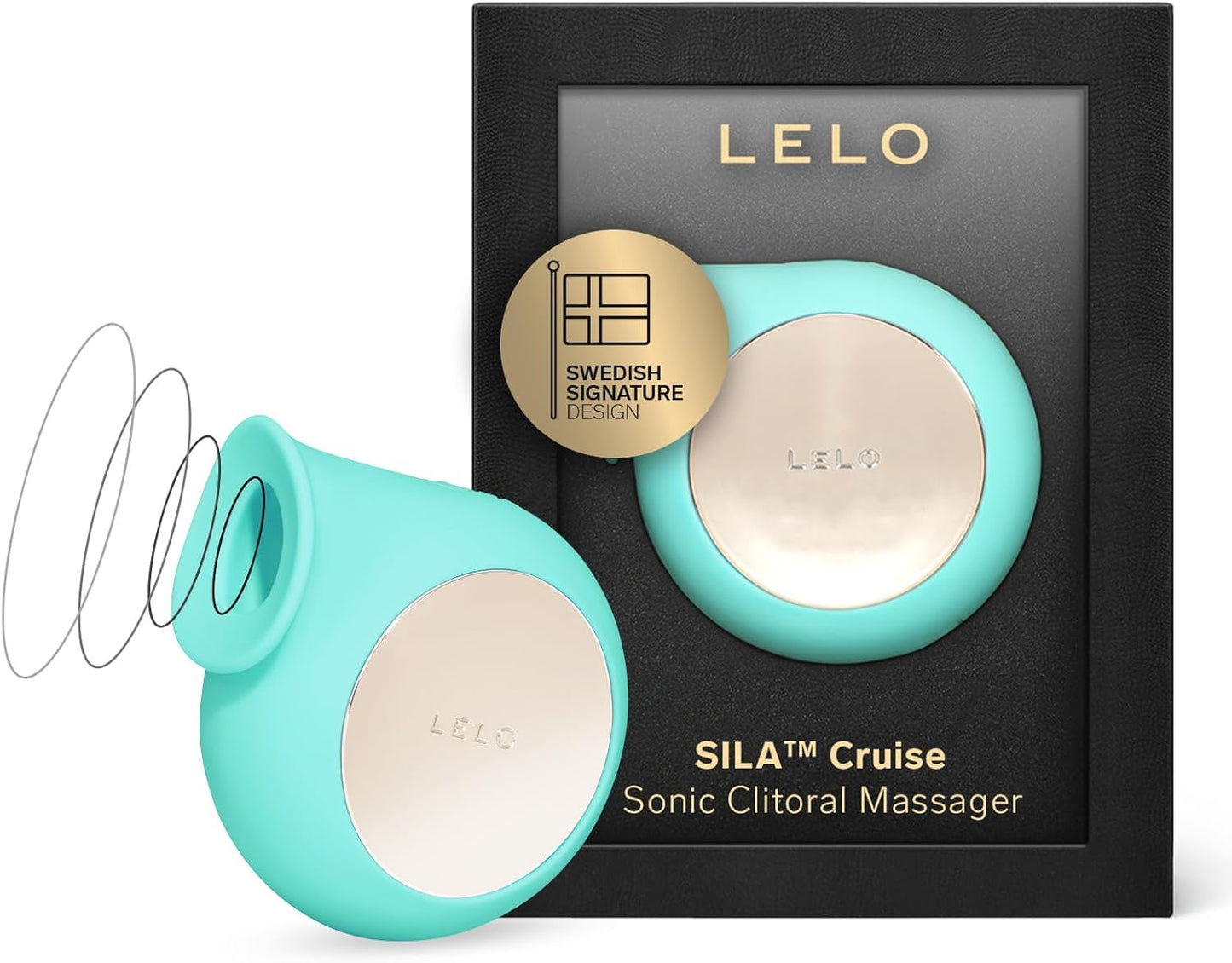 LELO SILA Cruise Sonic Clitoral Suction Stimulator - 8 Vibration Modes, Waterproof Pink