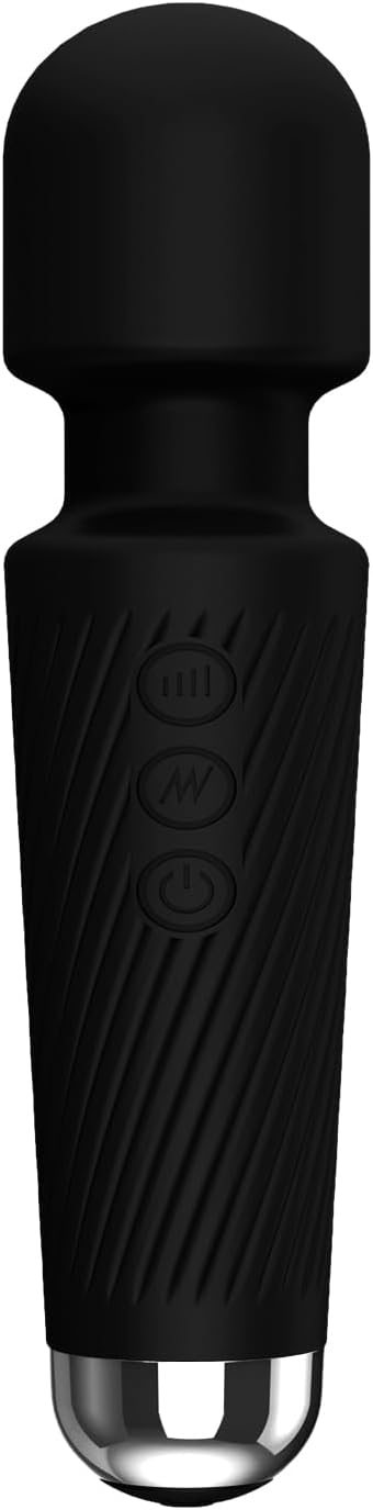 Premium 8-Speed Waterproof Wand Massager for Clitoral and G-Spot Stimulation