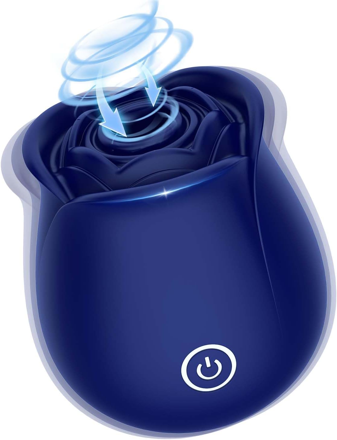 Rose-Shaped Clitoral Suction Vibrator with 10 Vibration Modes for Targeted Stimulation