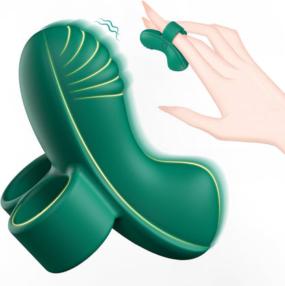 10-Mode Discreet Finger Bullet Vibrator for Clitoral and Nipple Stimulation