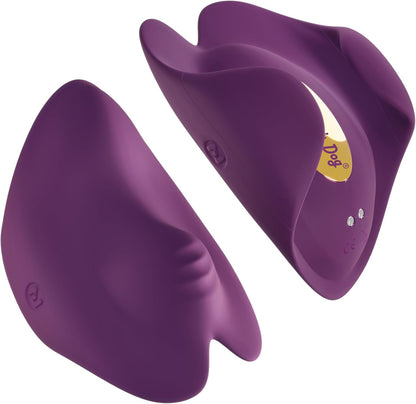 Rechargeable Palm-Sized Clitoral Massager with 7 Vibration Modes - Waterproof Discreet Mini Bullet