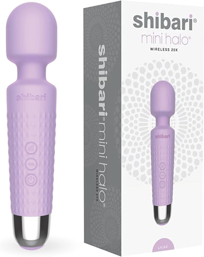 Compact Rechargeable Shibari Wand Massager - Rose Pink