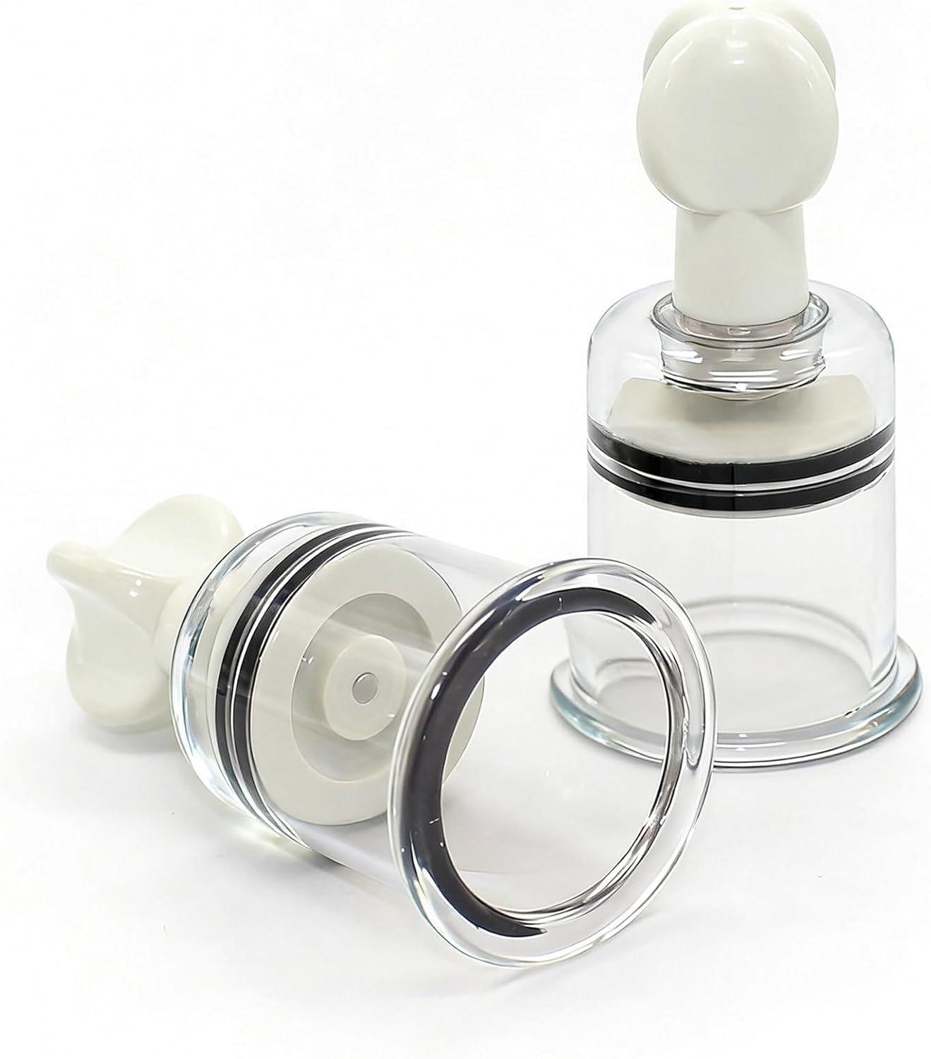 Adjustable Vacuum Nipple Suction Cups for Sensitivity and Arousal