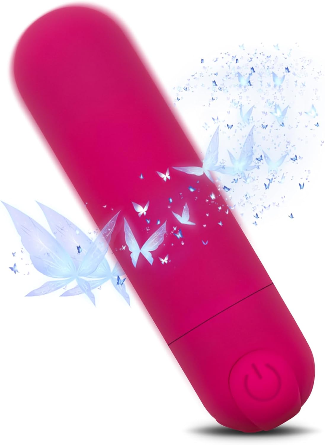 Premium Cordless Handheld Massager with 10 Vibration Modes - Quiet & Portable Travel Design