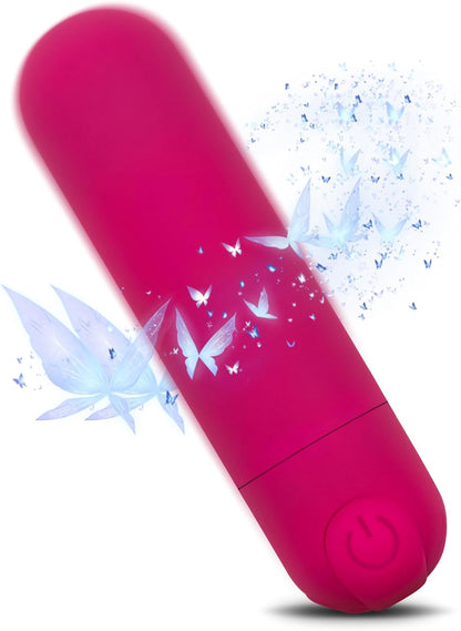 Premium Cordless Handheld Massager with 10 Vibration Modes - Quiet & Portable Travel Design