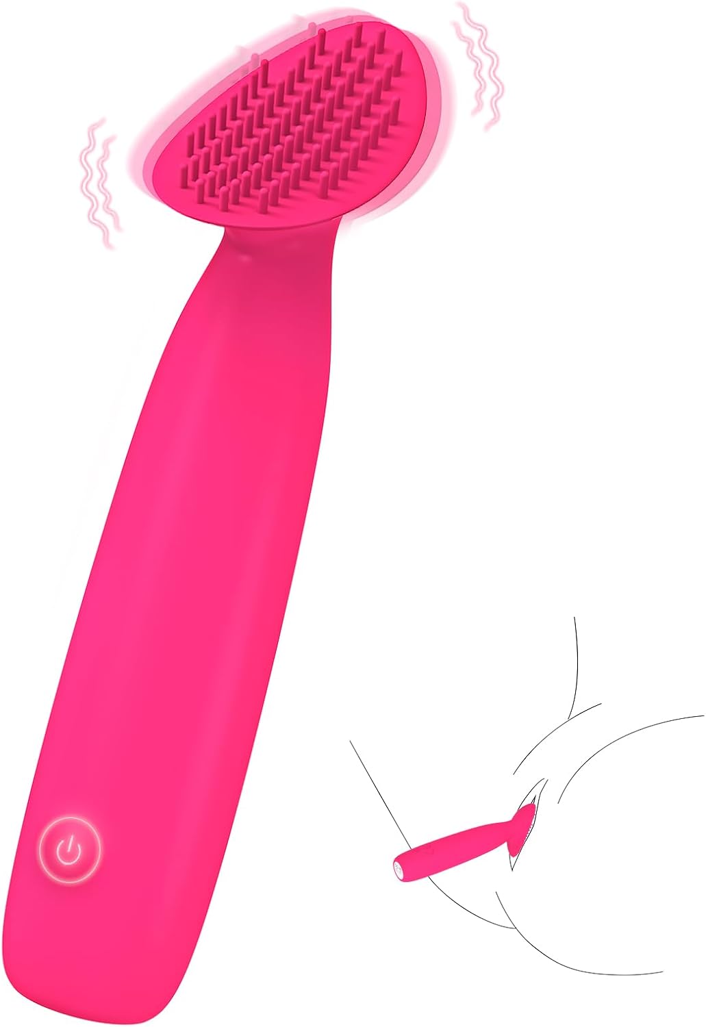 10-Mode Rechargeable Mini Wand and Bullet Vibrator Set for Couples