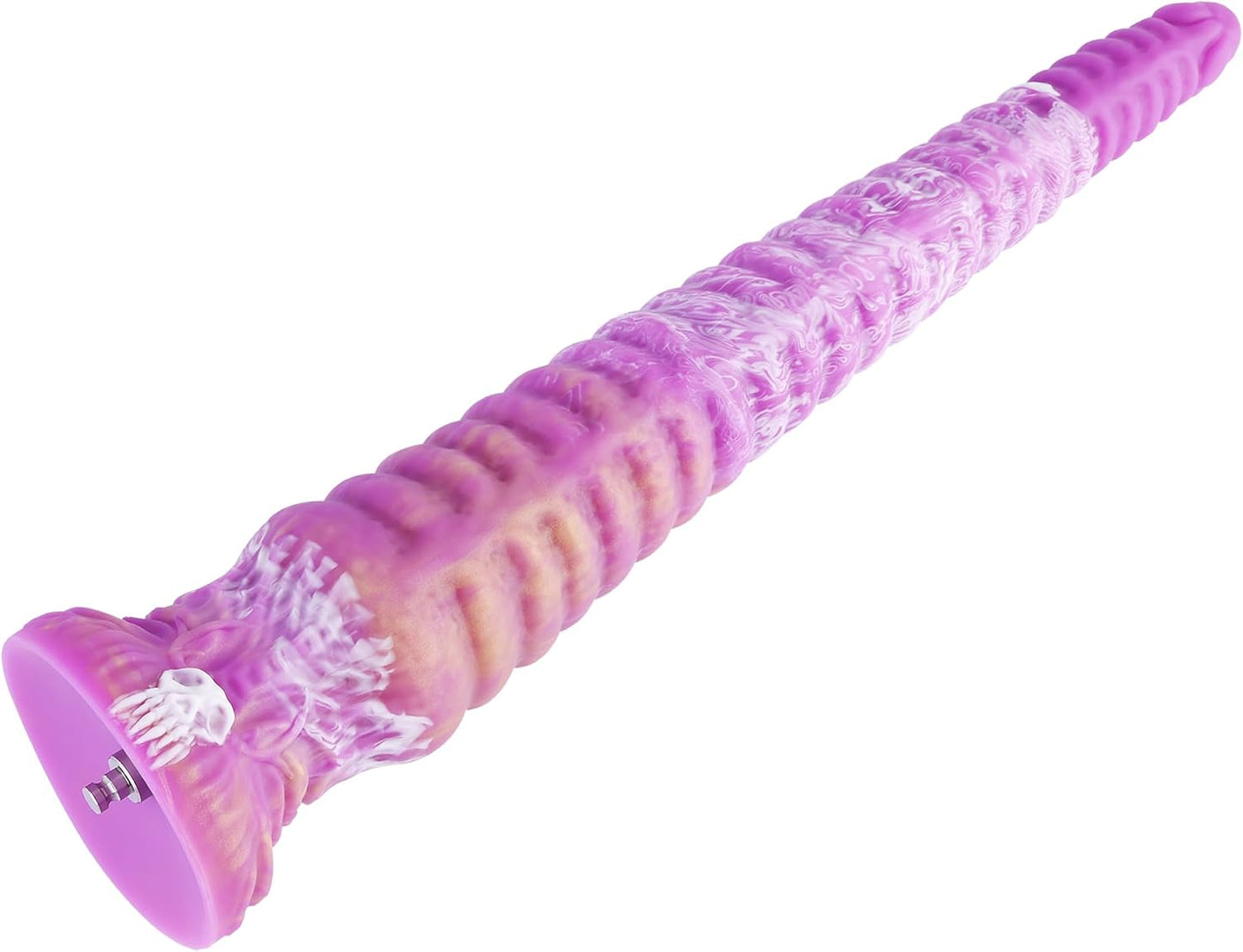 Hismith 11.6-Inch Silicone Fantasy Tentacle Toy with 10.85-Inch Insertable Length and KlicLok System