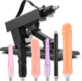 SENSUA Adjustable Automatic Thrusting Sex Machine with 6 Attachments and 3XLR Connector