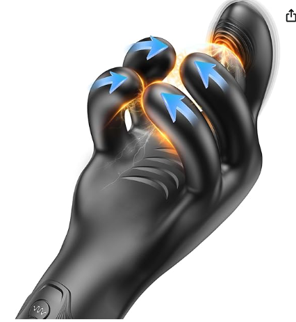 Smart App-Controlled Male Masturbator and Glans Trainer Vibrator