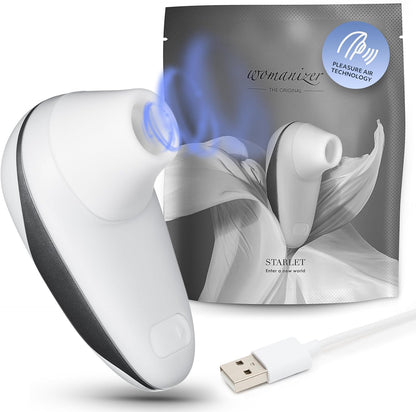 Womanizer Starlet Rechargeable Clitoral Suction Vibrator with 4 Intensity Levels