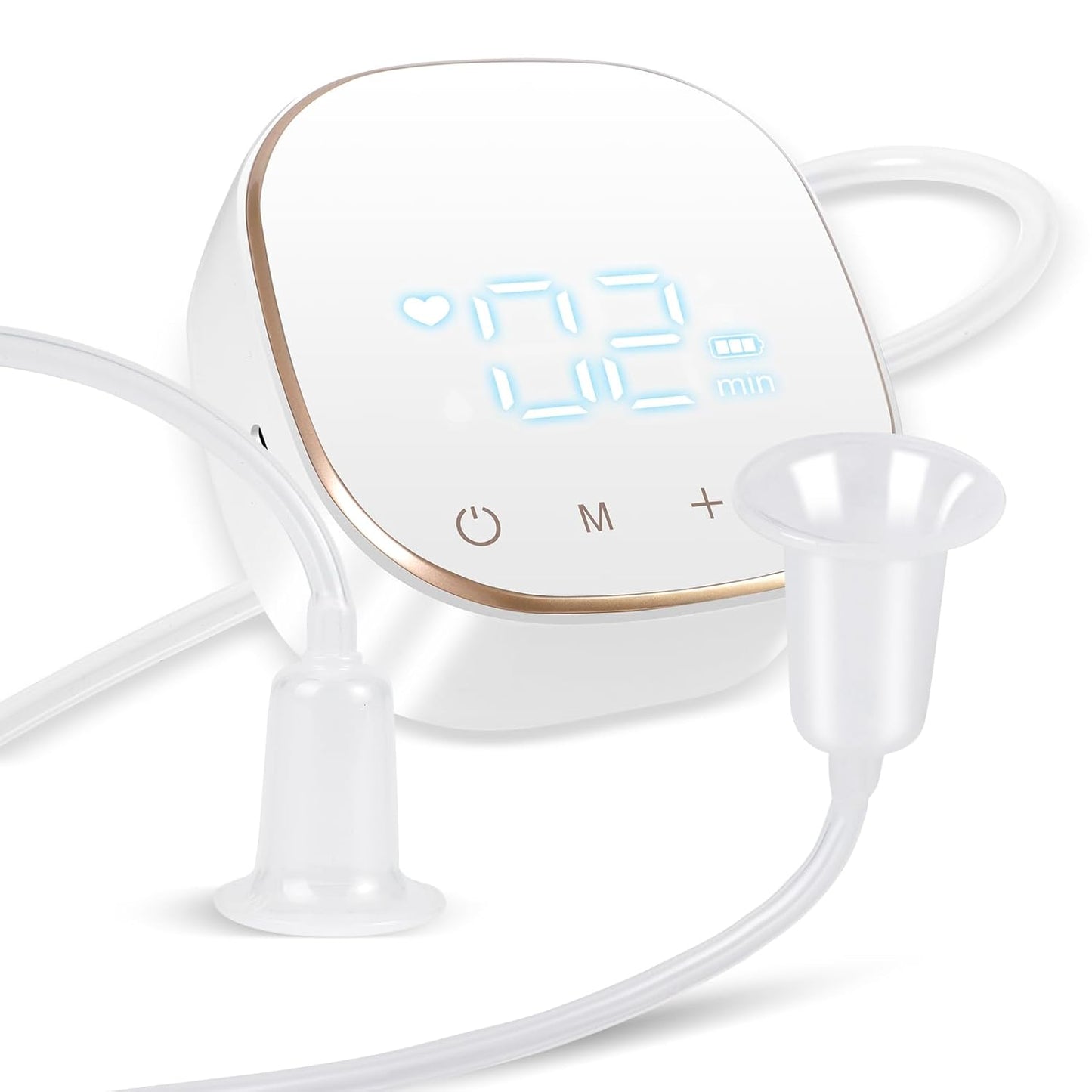 Rechargeable Electric Nipple Corrector with LED Touch Screen for Inverted or Flat Nipples